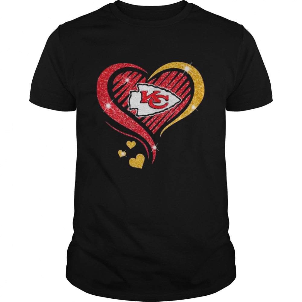 Kansas City Chiefs football Heart Diamond shirt