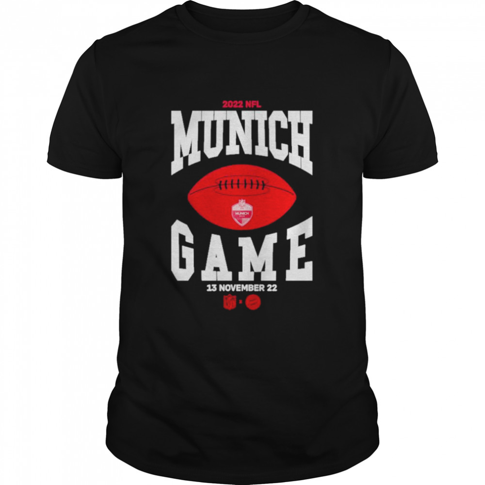 Munich Game 2022 NFL ALlianz Arena 13 Nov 2022 shirt