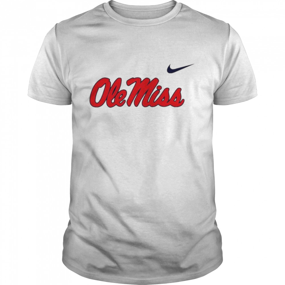 Nice nike Ole Miss football shirt