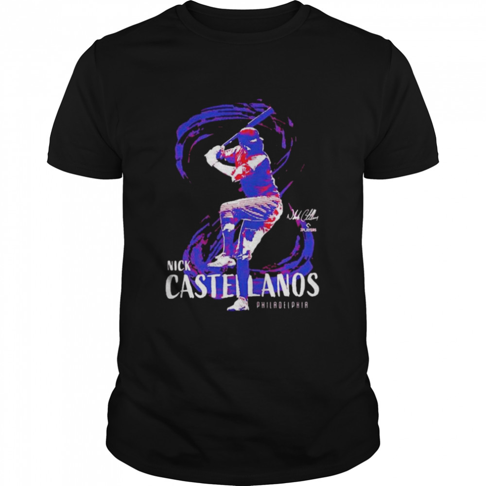 Philadelphia Phillies Nick Castellanos World Series Signature 2022 Shirt