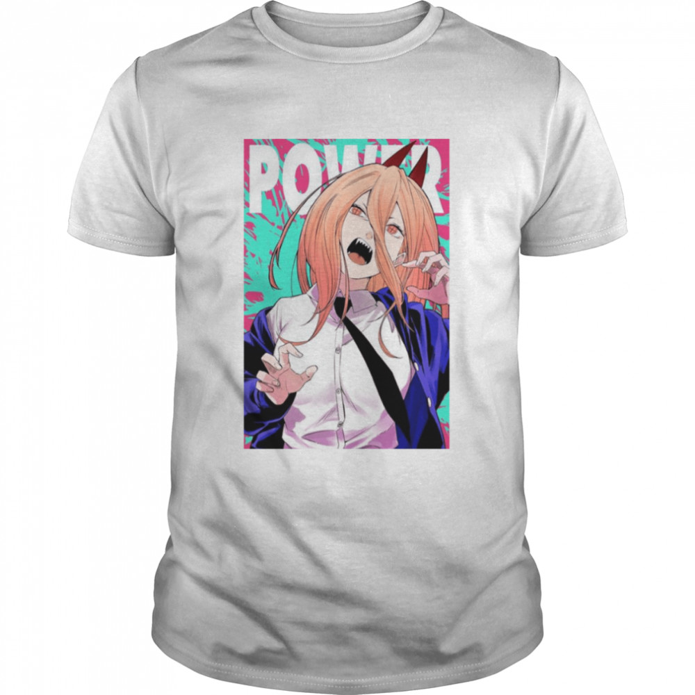 Powr Chainsaw Man Graphic shirt