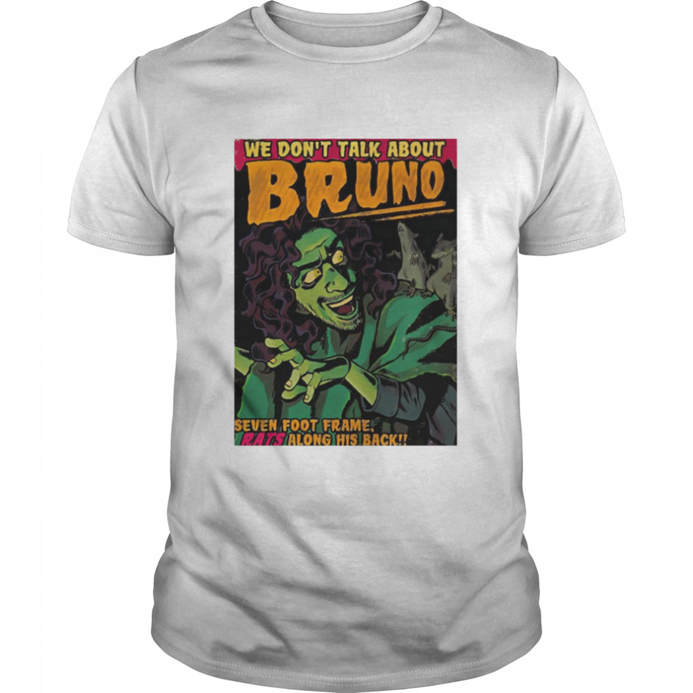 Seven Foot Rats Along His Back Still Keeping Bruno Mars shirt