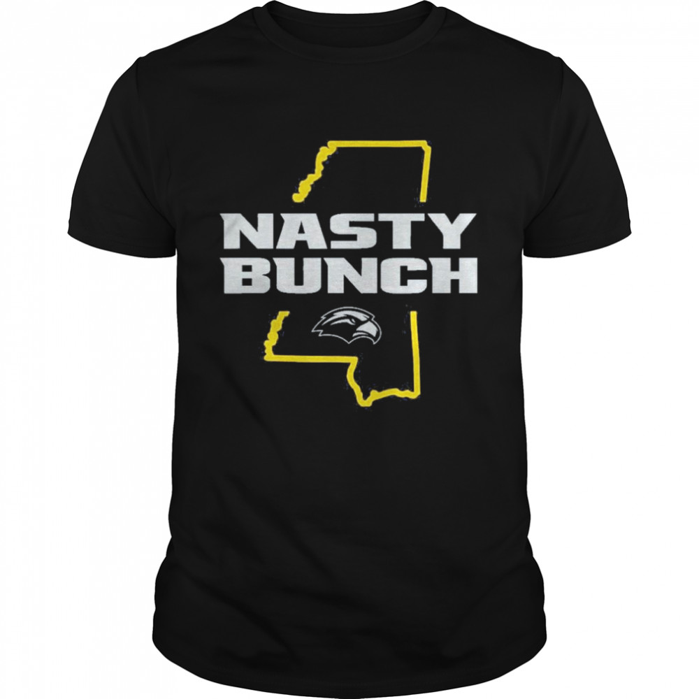 Southern Mississippi golden eagles nasty bunch t-shirt