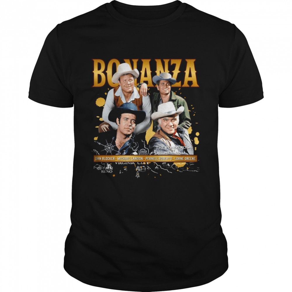 The Gun Slinging Adventures Of The Cartwright Clan Bonanza shirt