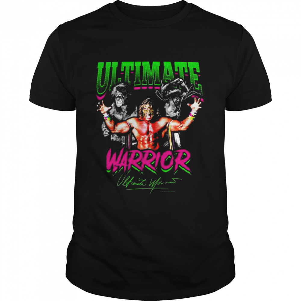 The Ultimate Warrior Feel The Power shirt