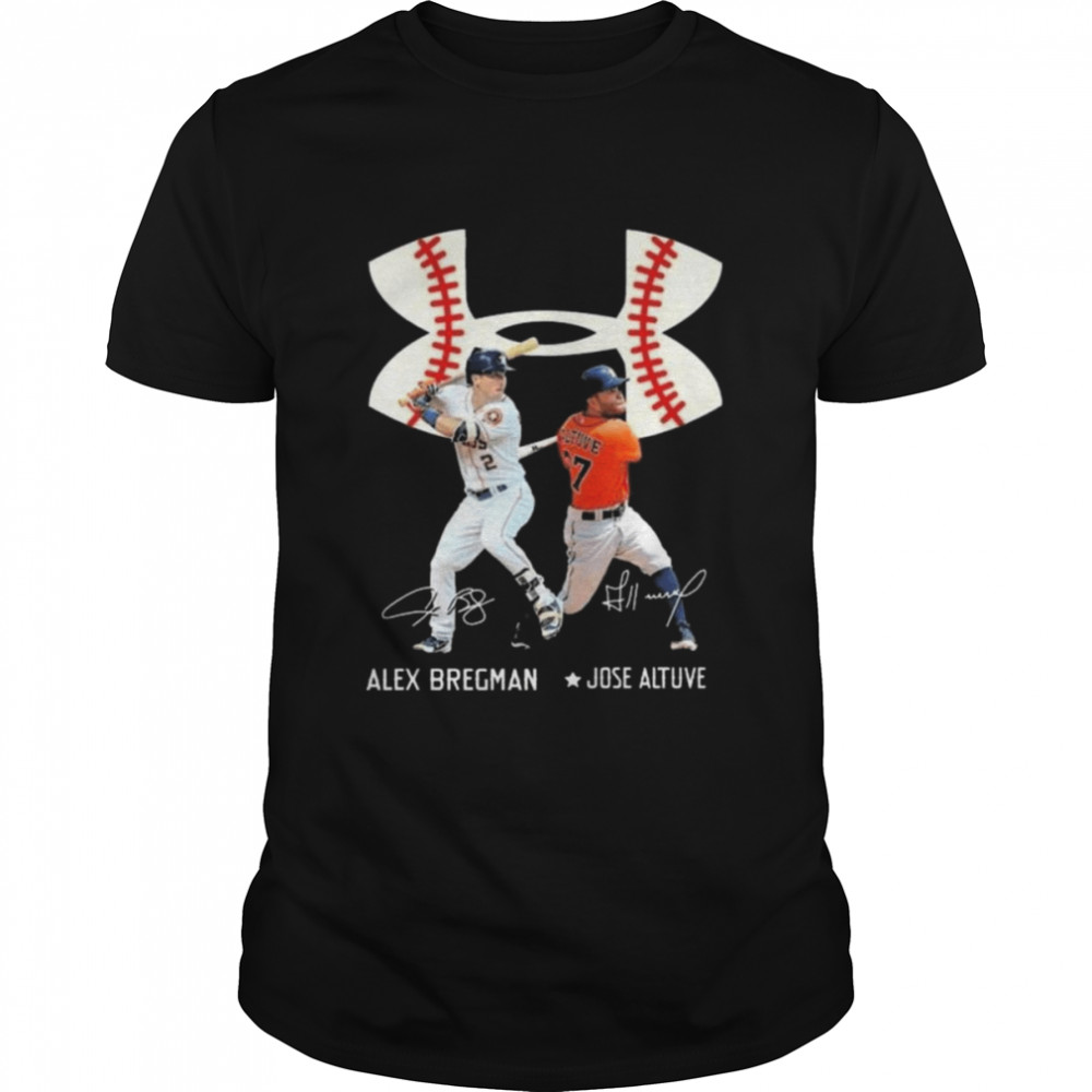 Under Armour Houston Astros Alex Bregman And Jose Altuve Signatures 2022 Shirt