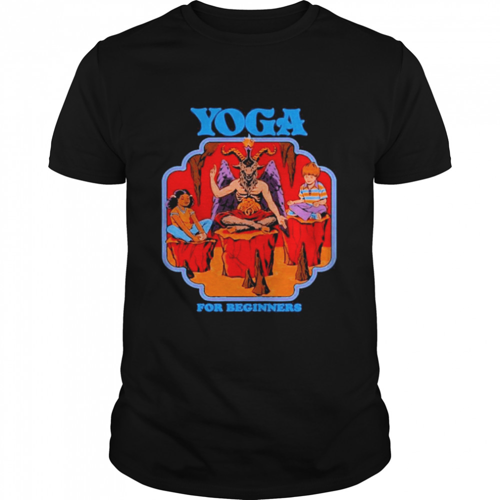 Yoga for beginners shirt