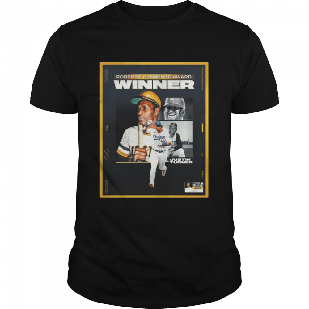 2022 Roberto Clemente Award Justin Turner Shirt