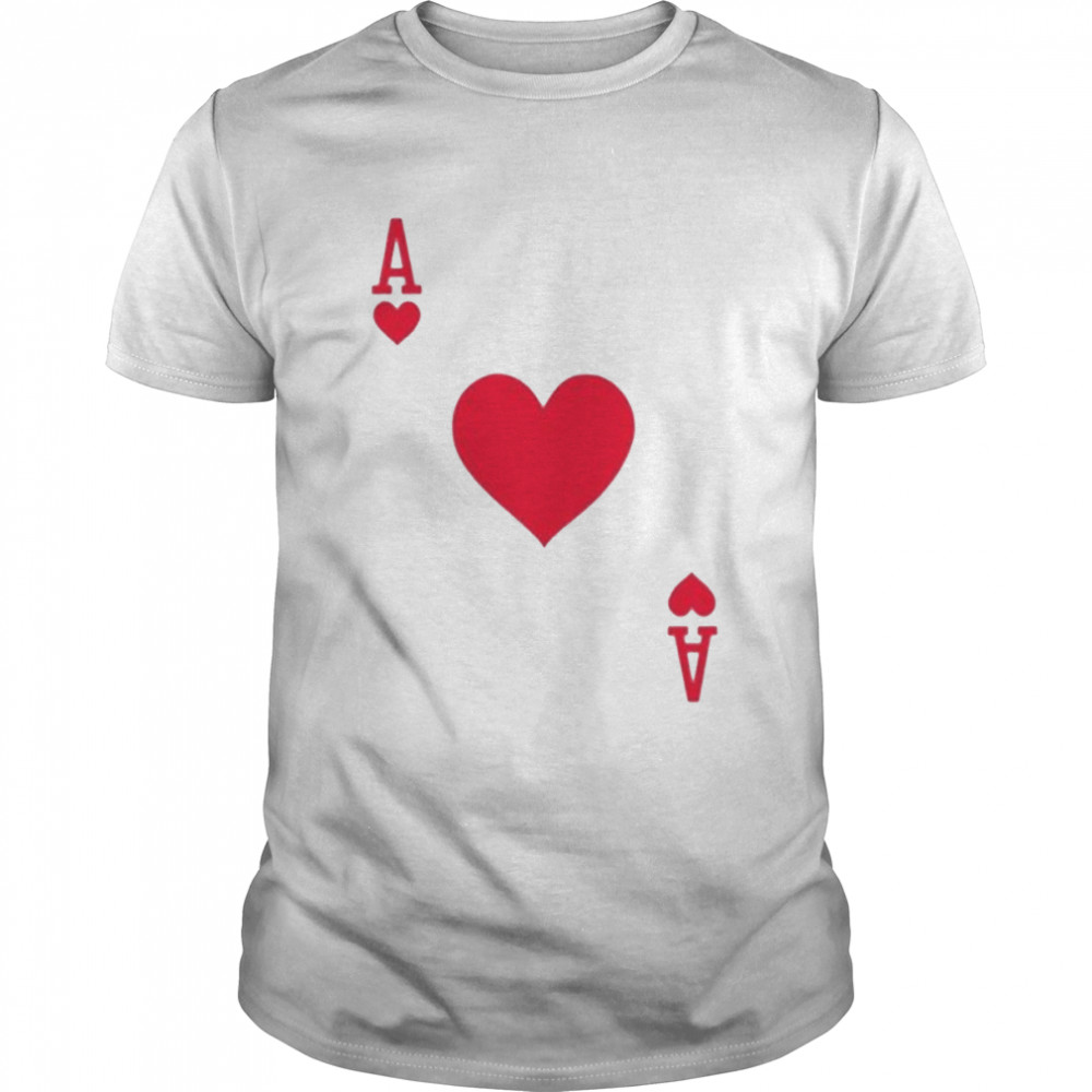 Ace Of Hearts Halloween Team shirt