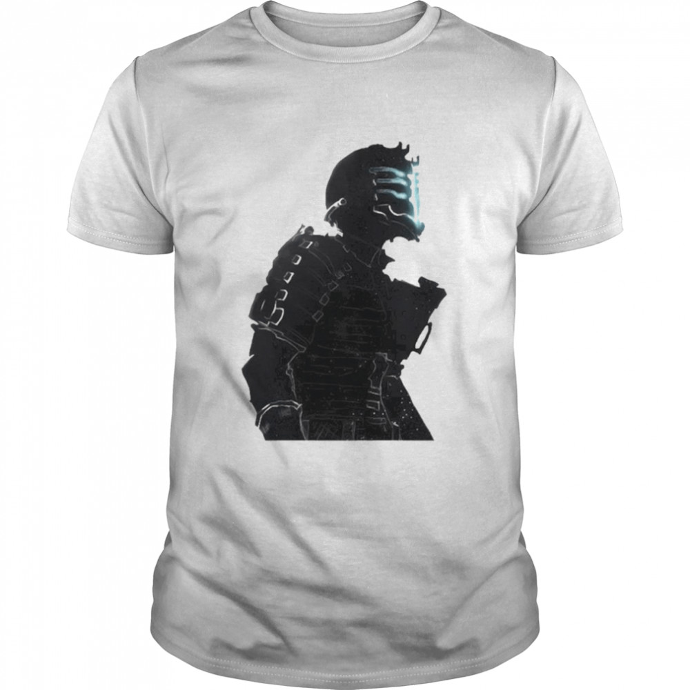 Black design Isaac Clarke dead space t-shirt