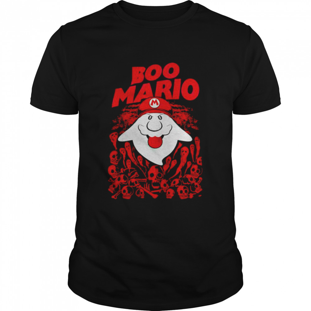 Boo Mario shirt