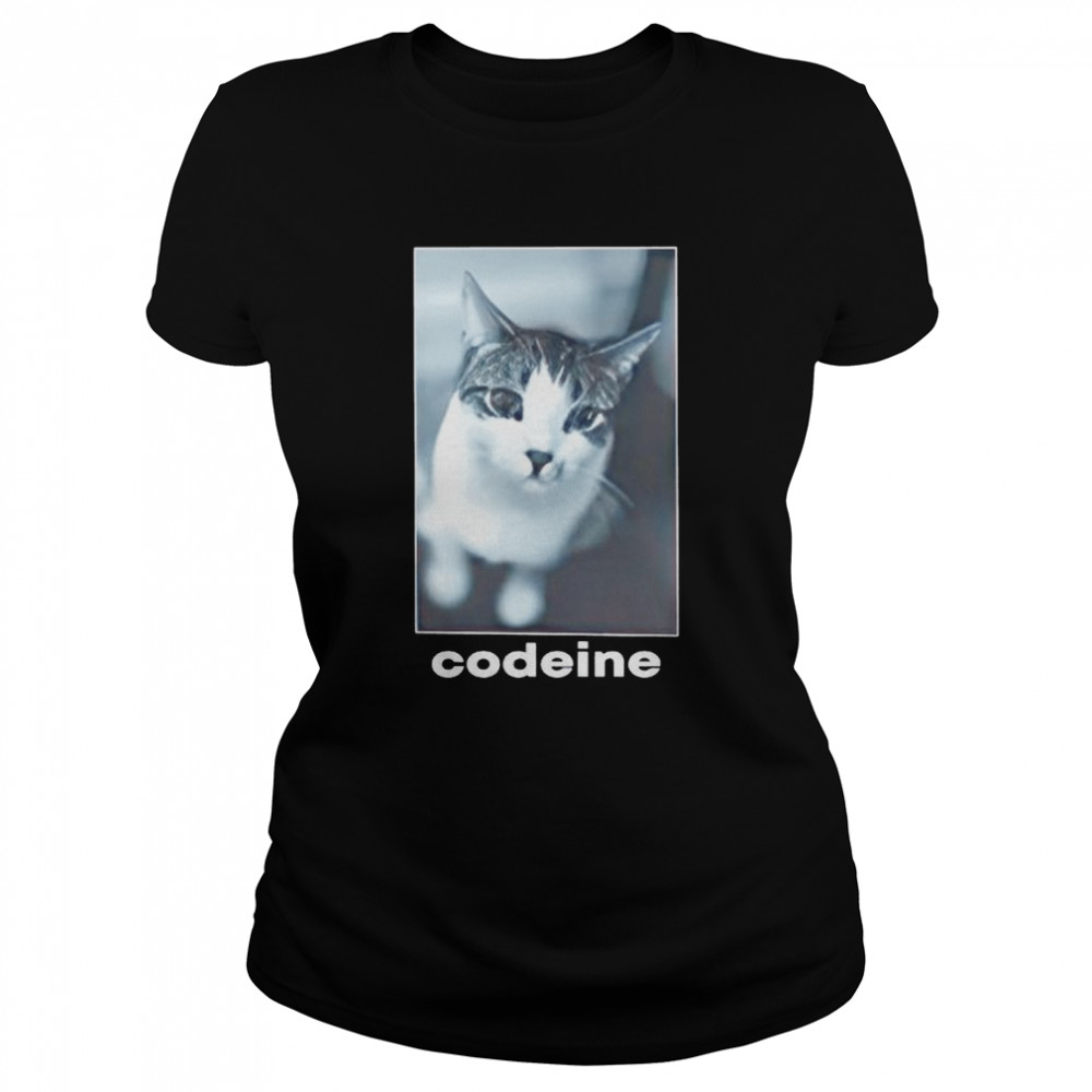 cat codeine shirt Classic Women's T-shirt