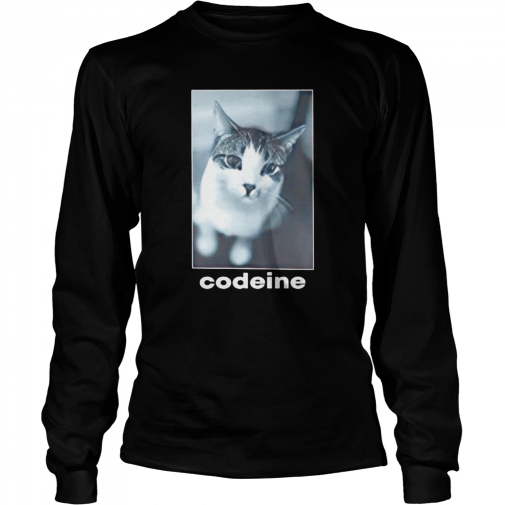 cat codeine shirt Long Sleeved T-shirt