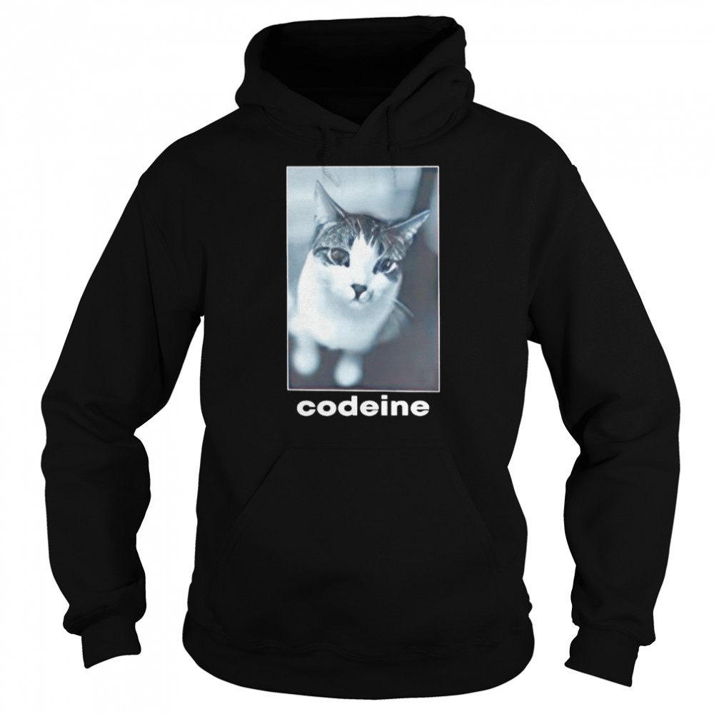 cat codeine shirt Unisex Hoodie