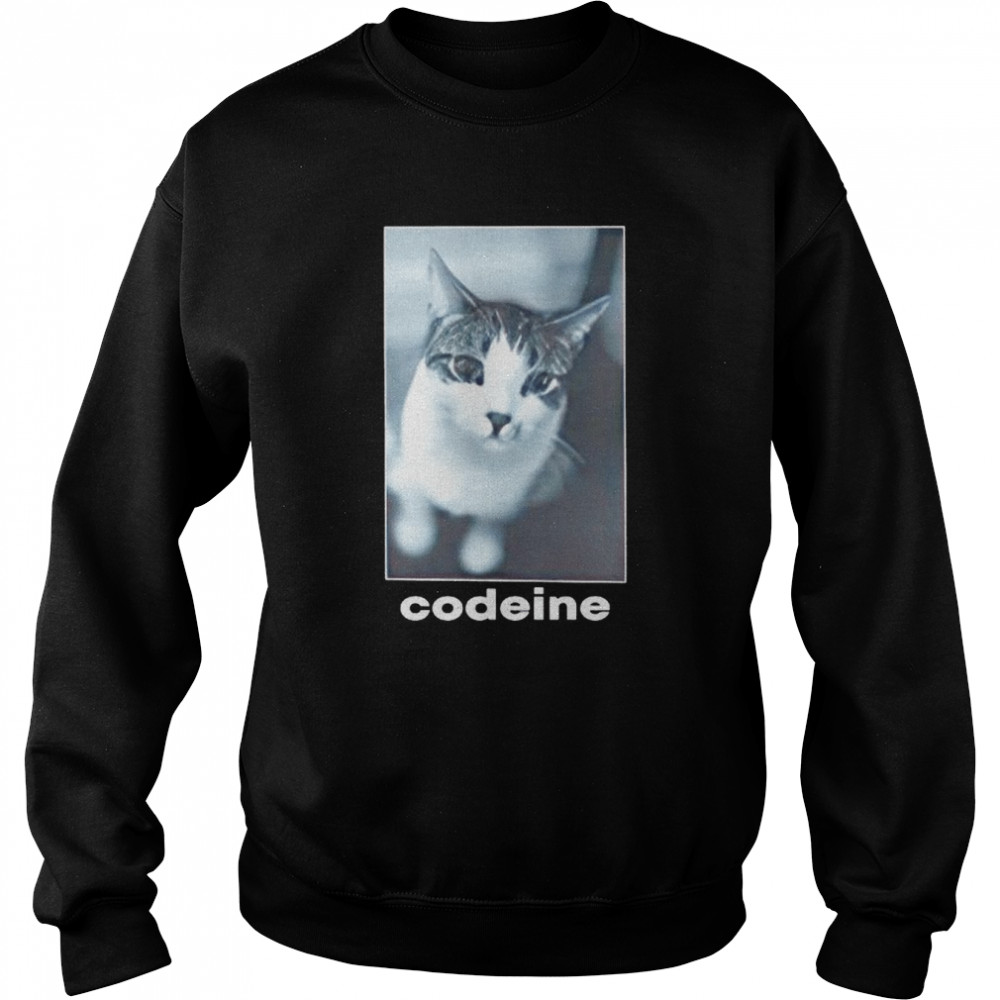 cat codeine shirt Unisex Sweatshirt