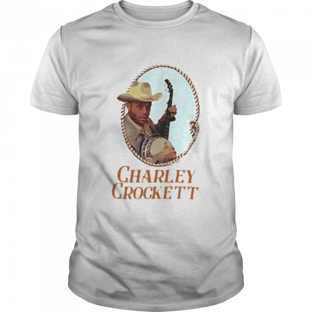 Charley Crockett banjo t-shirt