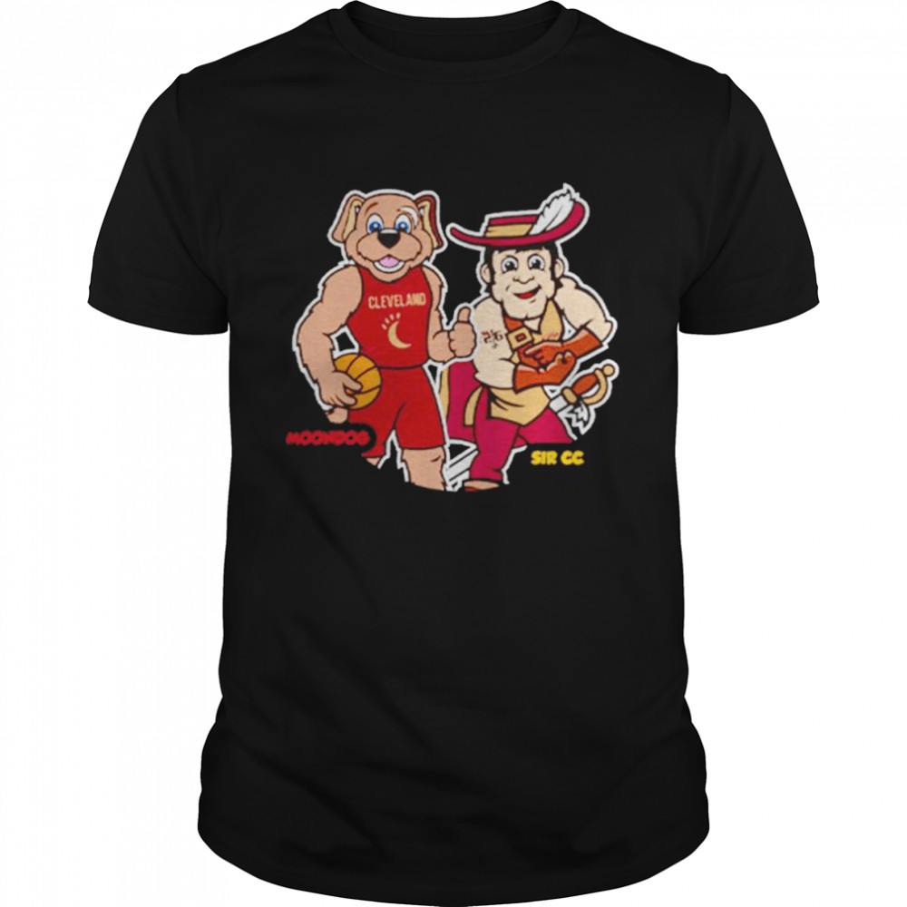 cleveland Cavaliers Moondog Sir CC mascot shirt