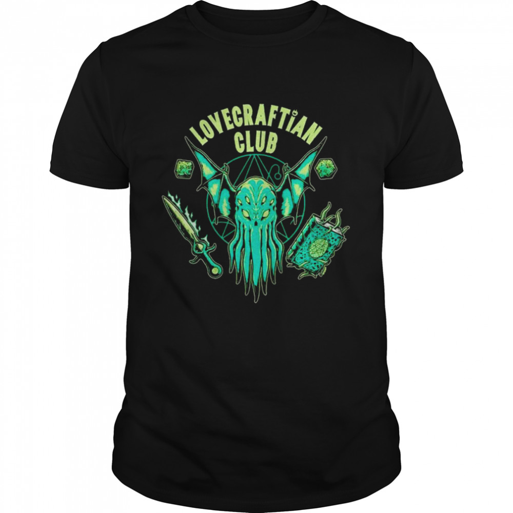 cthulhu lovecraftian club shirt