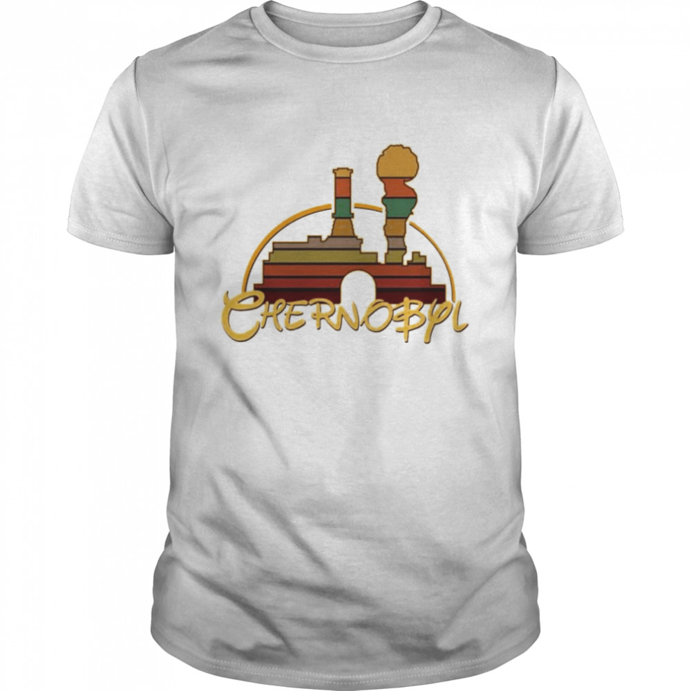 Disneyland chernobyl vintage shirt