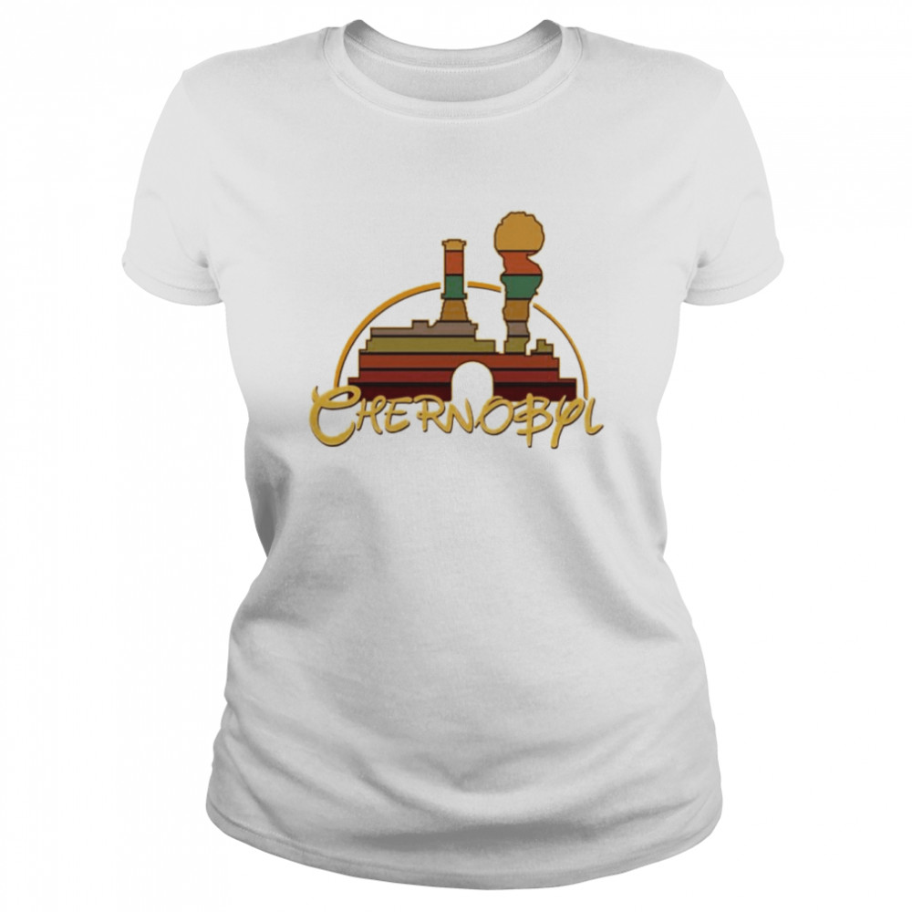 Disneyland chernobyl vintage shirt Classic Women's T-shirt