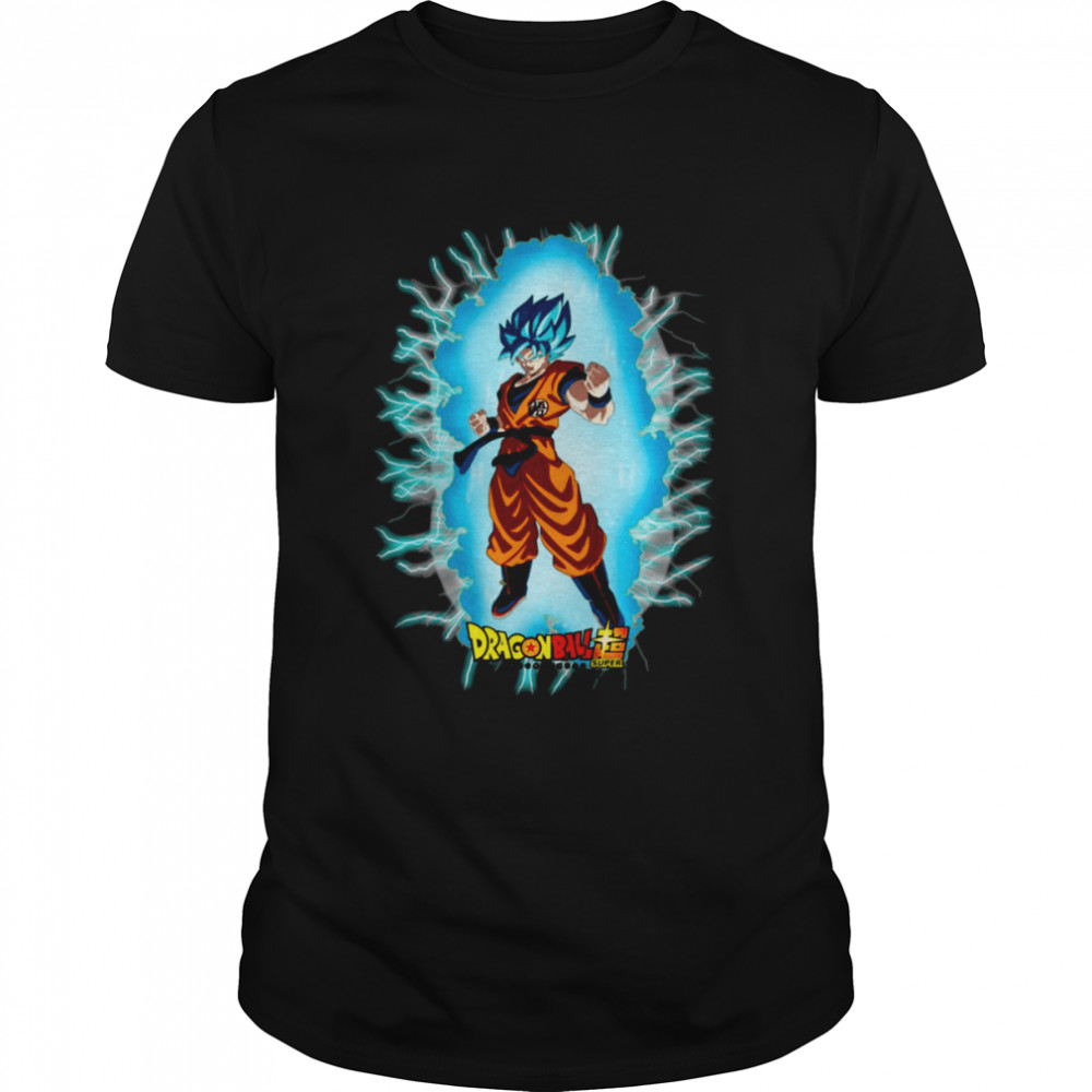 Dragon Ball Super Ssj Blue Goku shirt