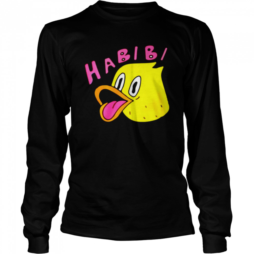 Duck habibi Quackity merch shirt Long Sleeved T-shirt