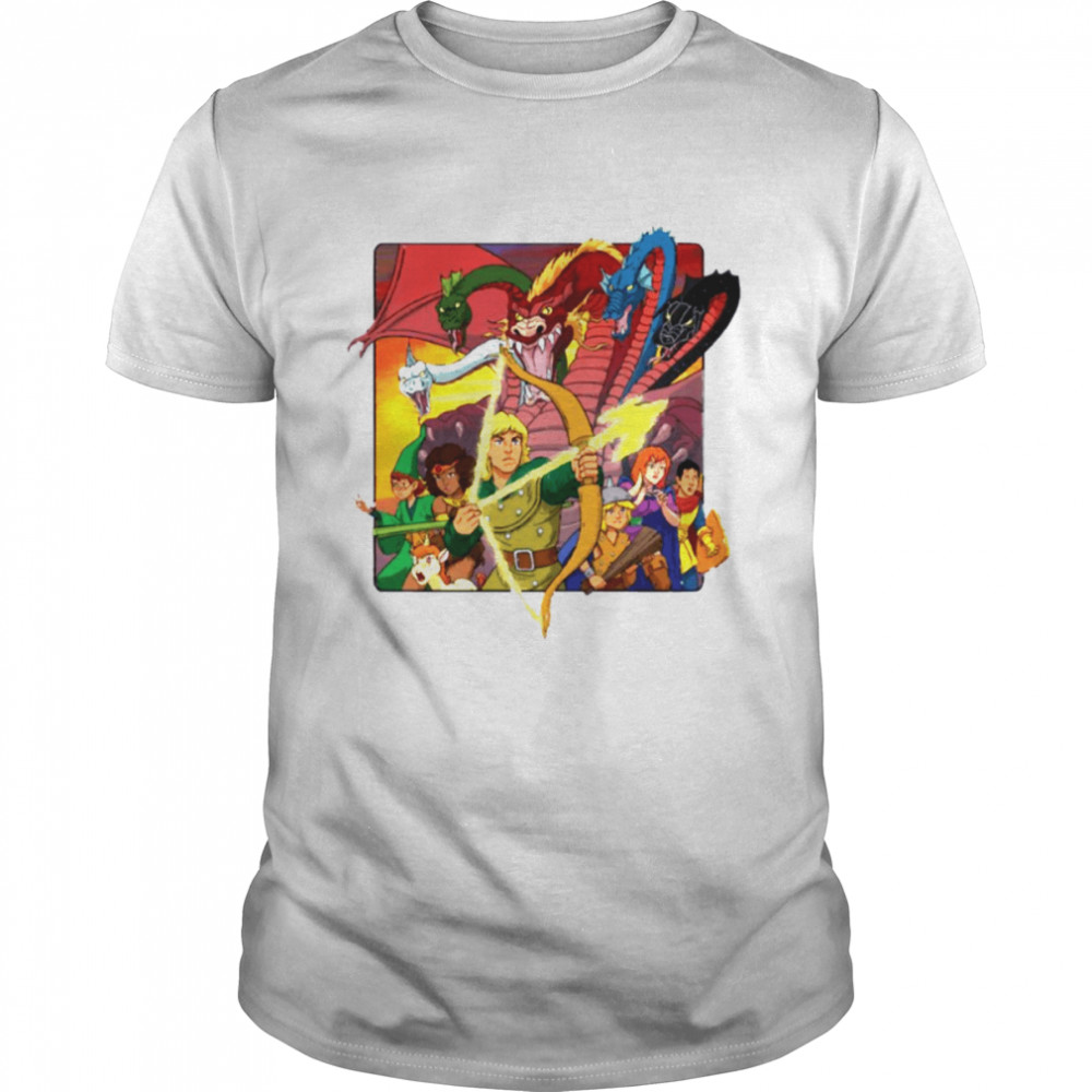 Dungeons And Dragons Cartoon Art Gift For Lovers shirt