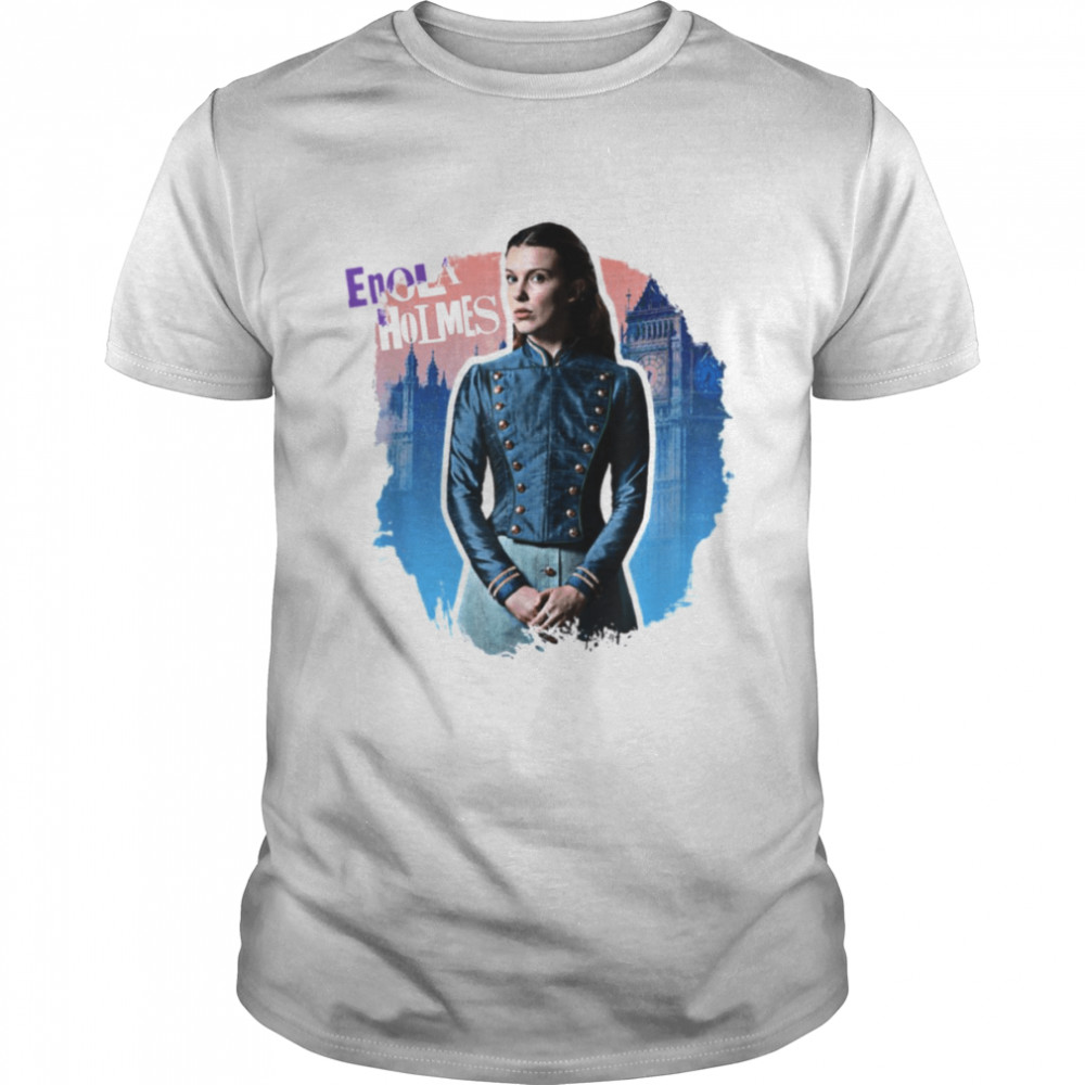 Enola Millie Bobby Brown In London Enola Holmes 2 shirt