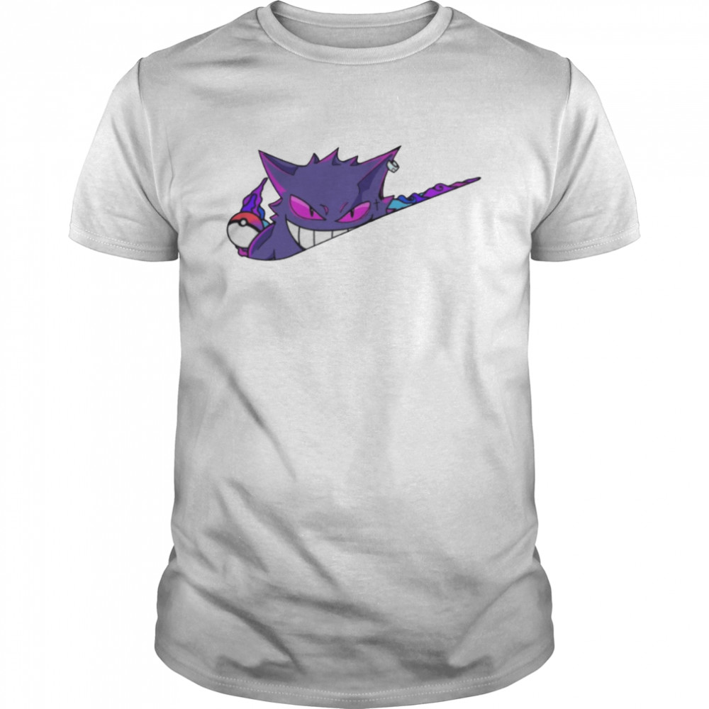 Gengar Nike Pokemon Pikachu shirt