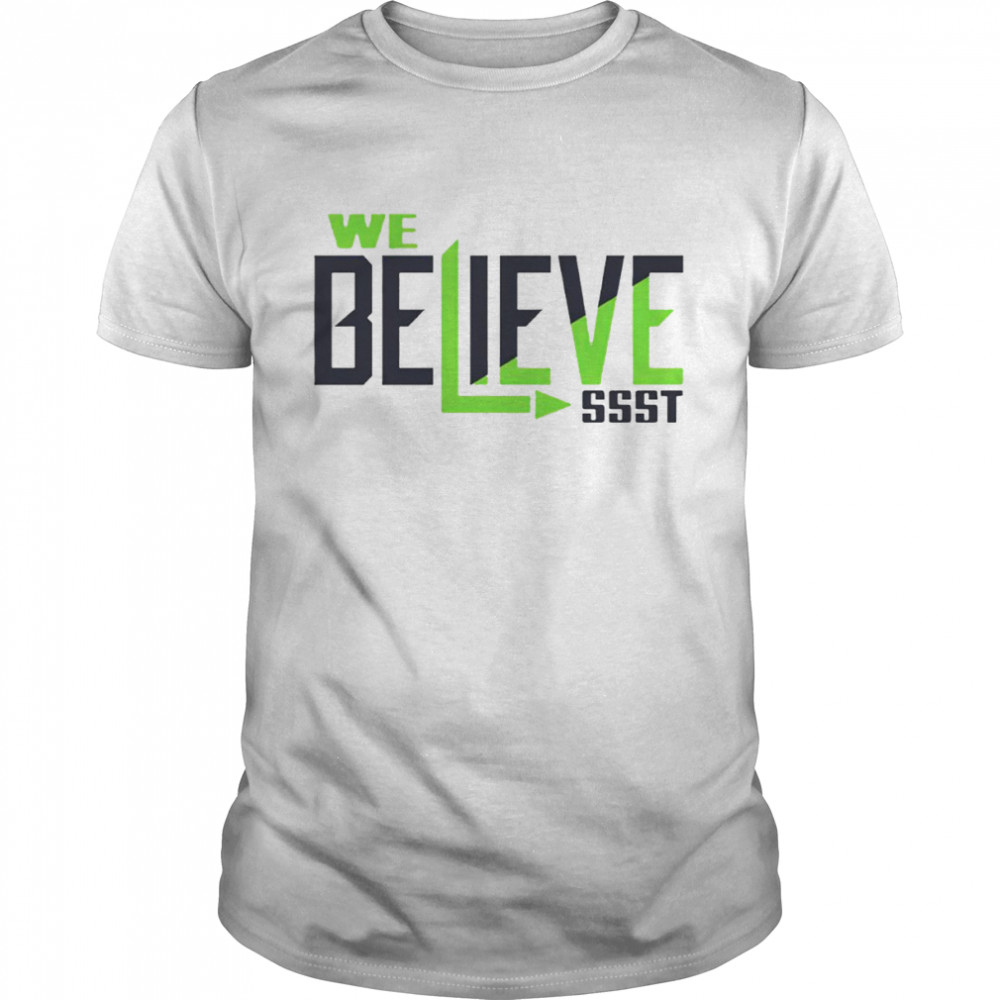 Geno Smith We Believe Ssst shirt