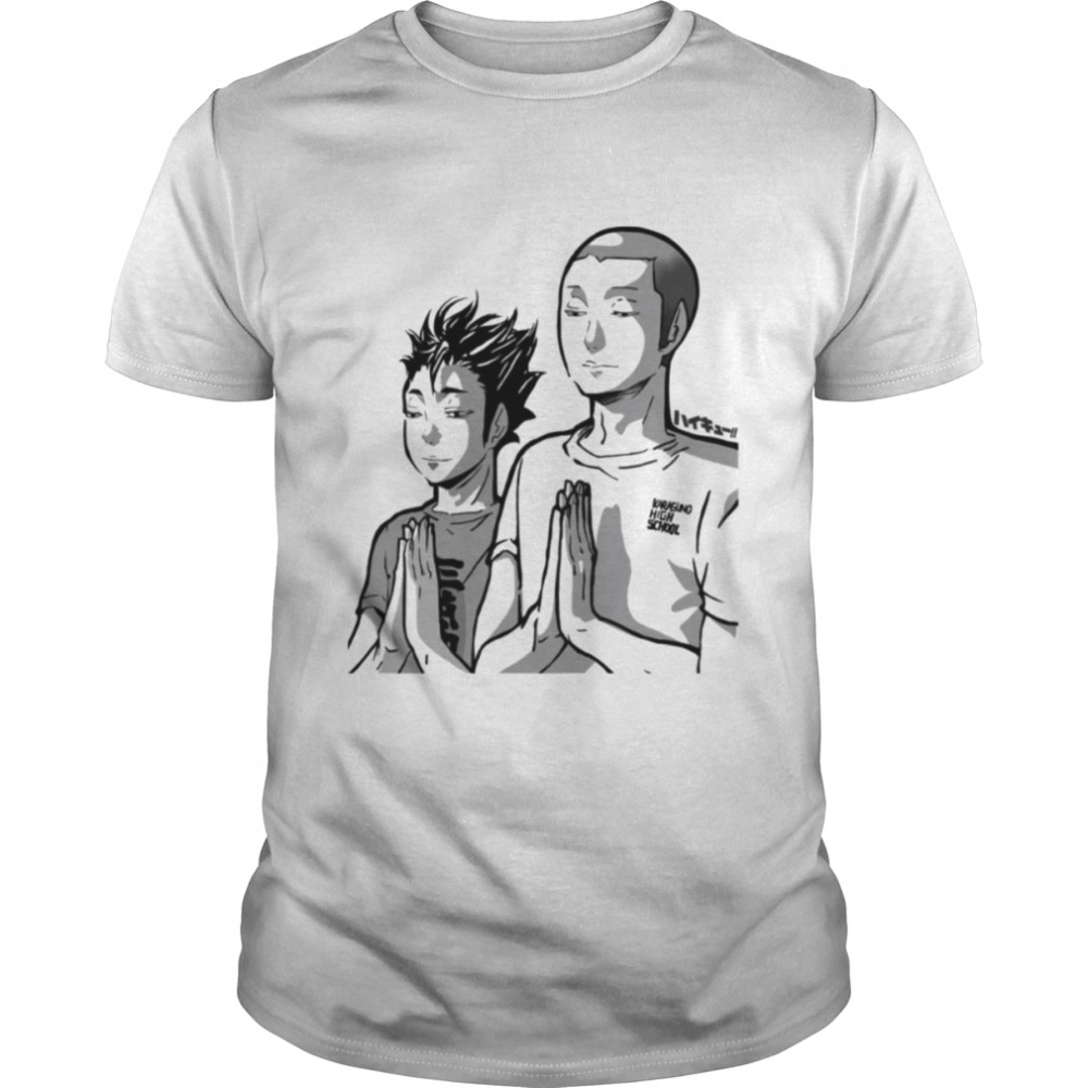 Haikyuu Tananoya Praying shirt