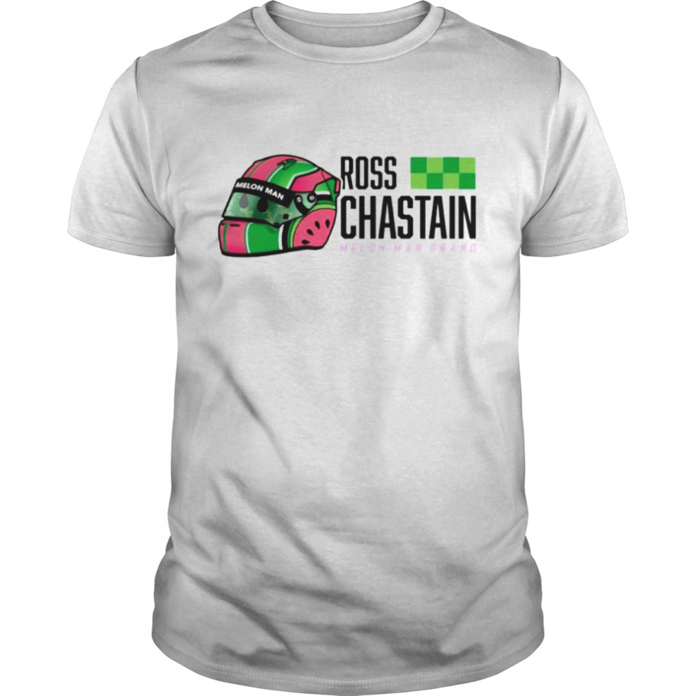 Helmet Melon Man Brand Ross Chastain shirt