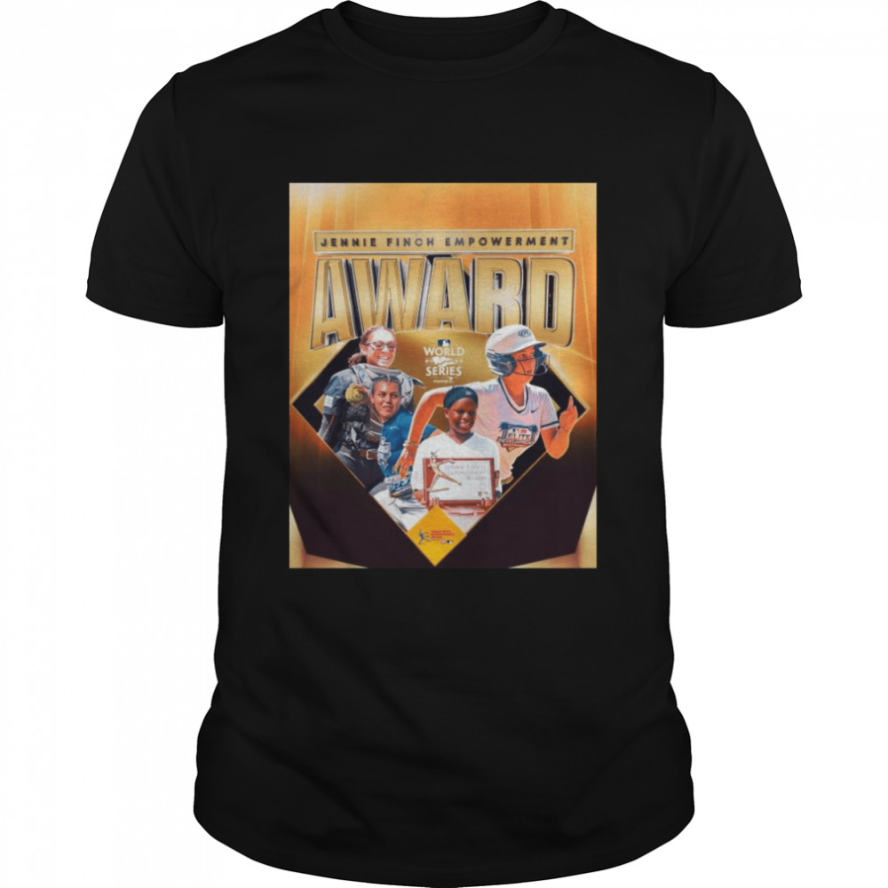 Jennie Finch Empowerment Award 2022 World Series shirt