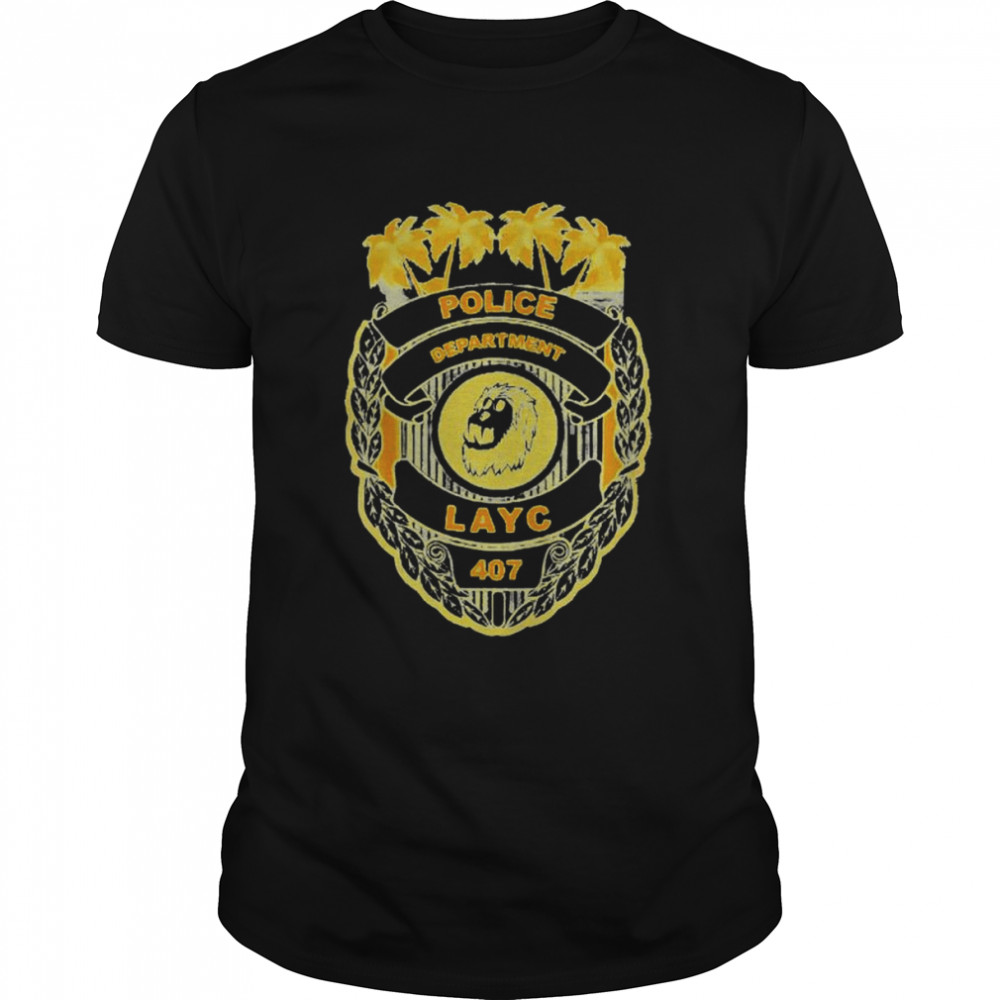 Layc police department shirt