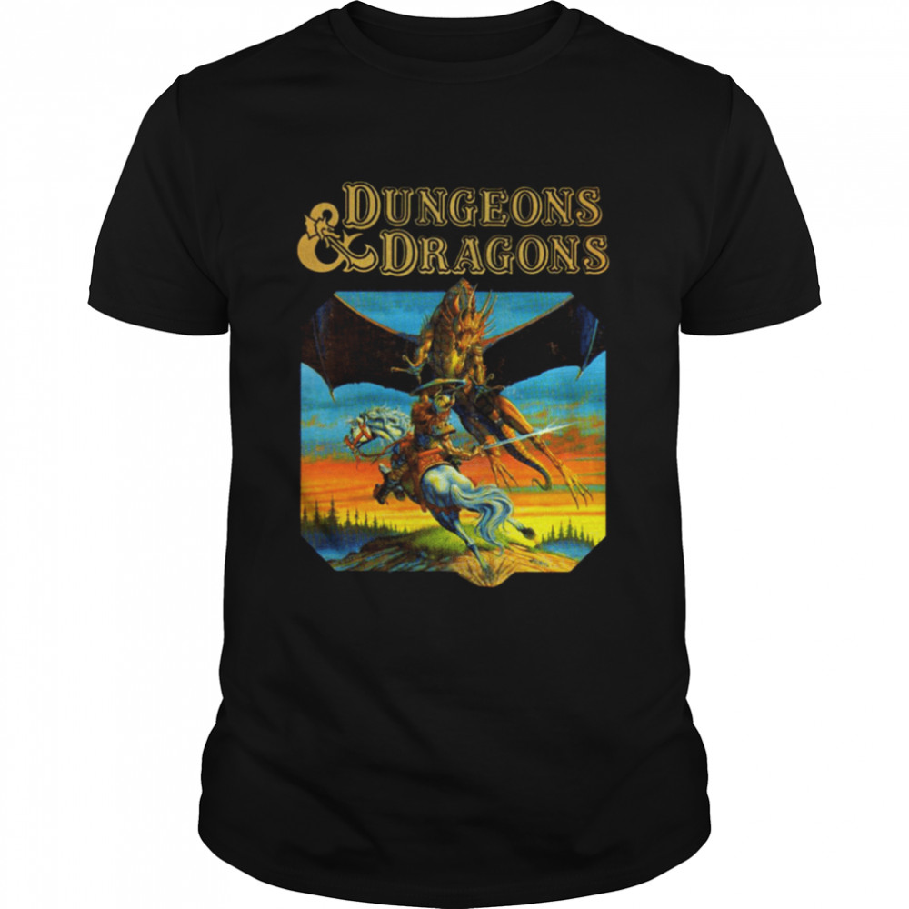 Retro Dungeons Cartoon Xmas Gift For Lovers shirt