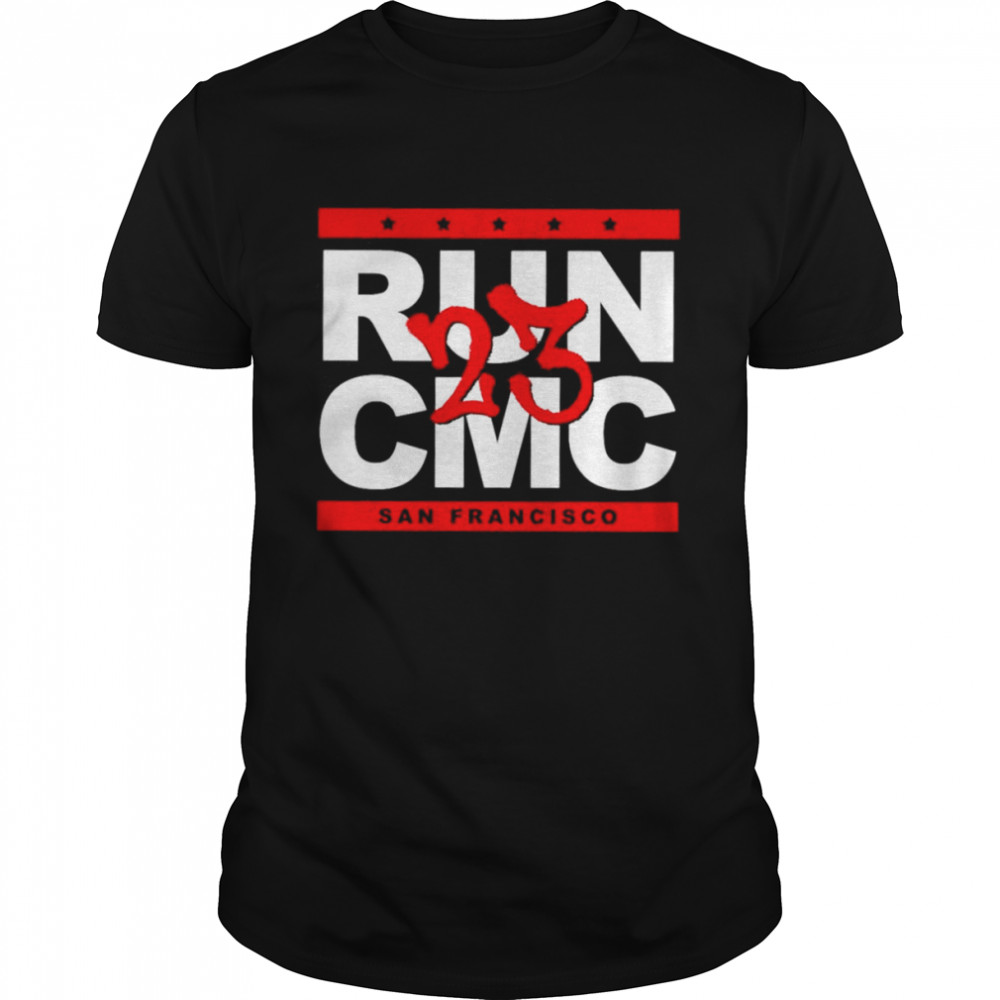 Run CMC Christian McCaffrey 23 San Francisco shirt