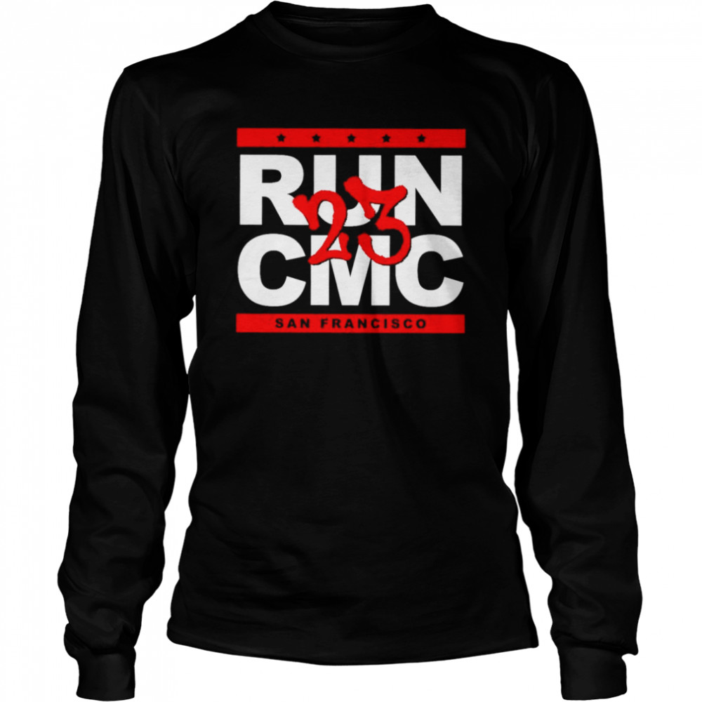 Run CMC Christian McCaffrey 23 San Francisco shirt Long Sleeved T-shirt