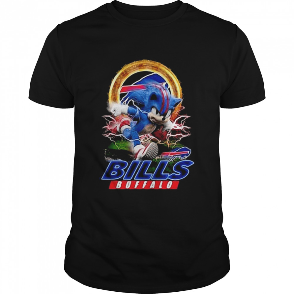 Sonic X Buffalo Bills 2022 Shirt