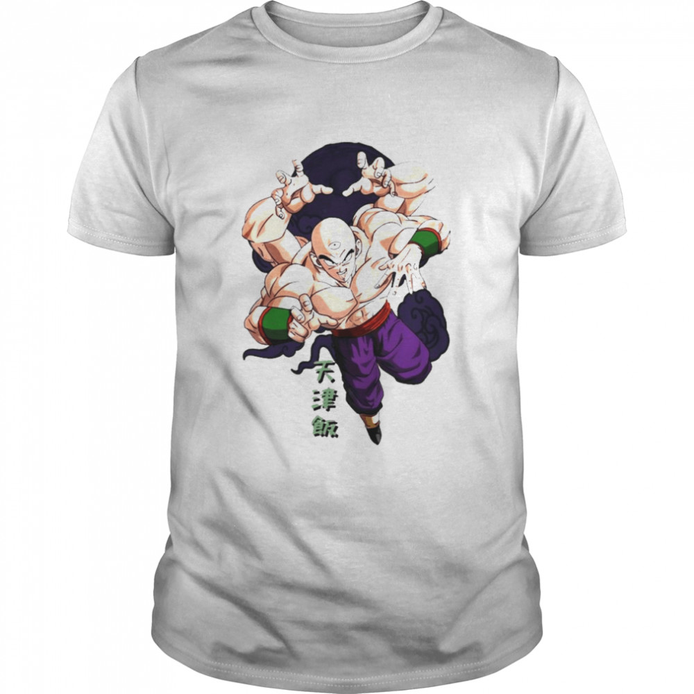 Tien Shinhan dragon ball fanart t-shirt