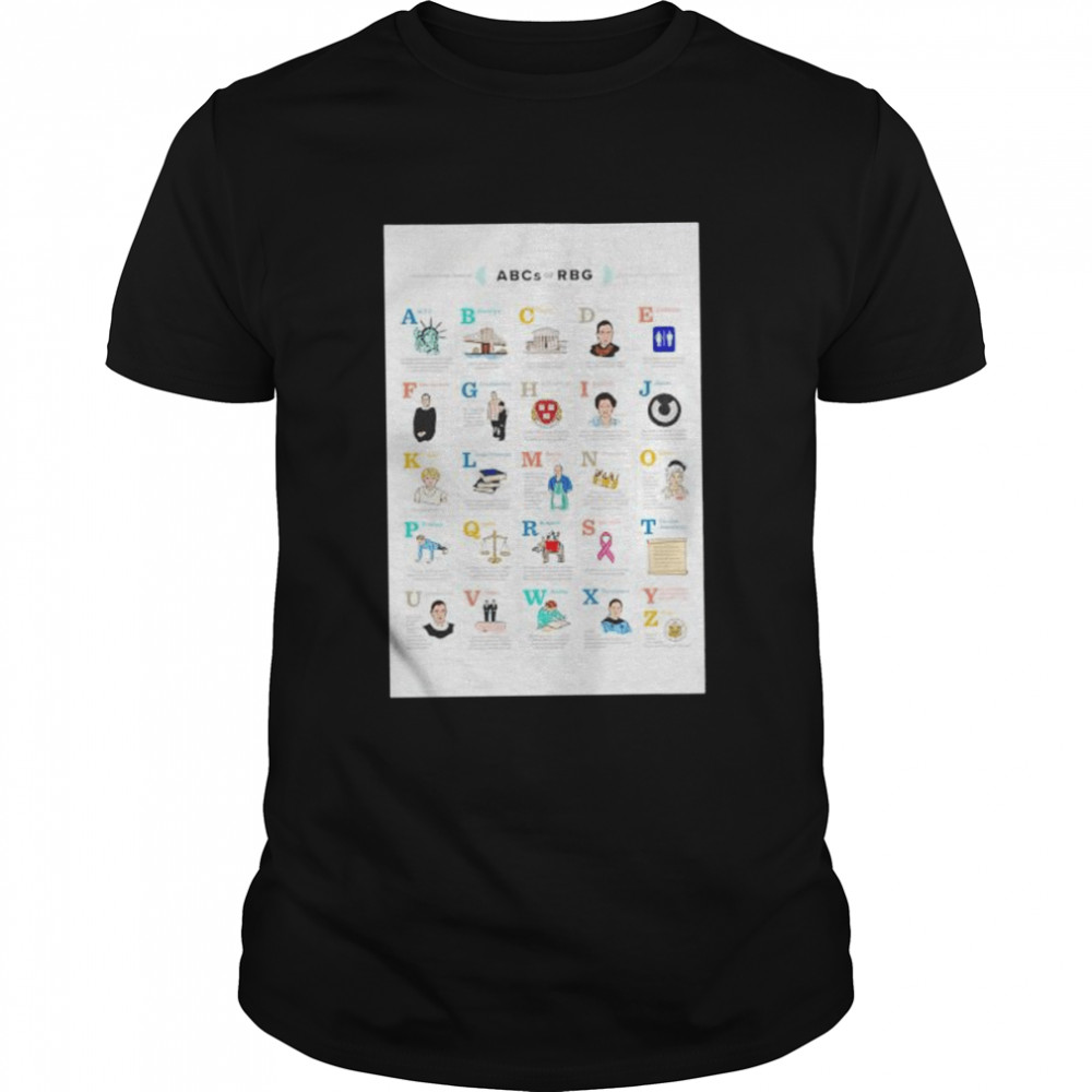 Top aBC’s of RBG shirt