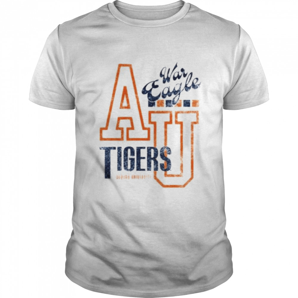 Top auburn Tigers war eagle huddle up shirt