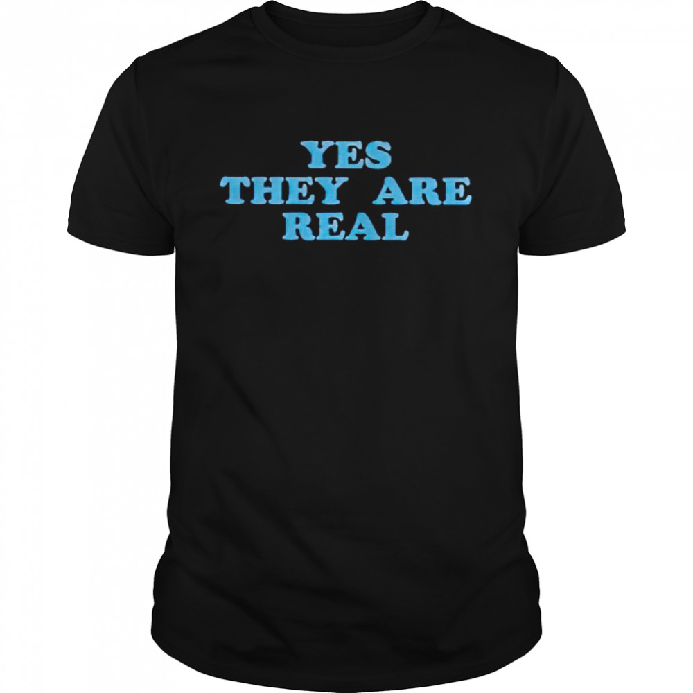 Yes they are real shirt