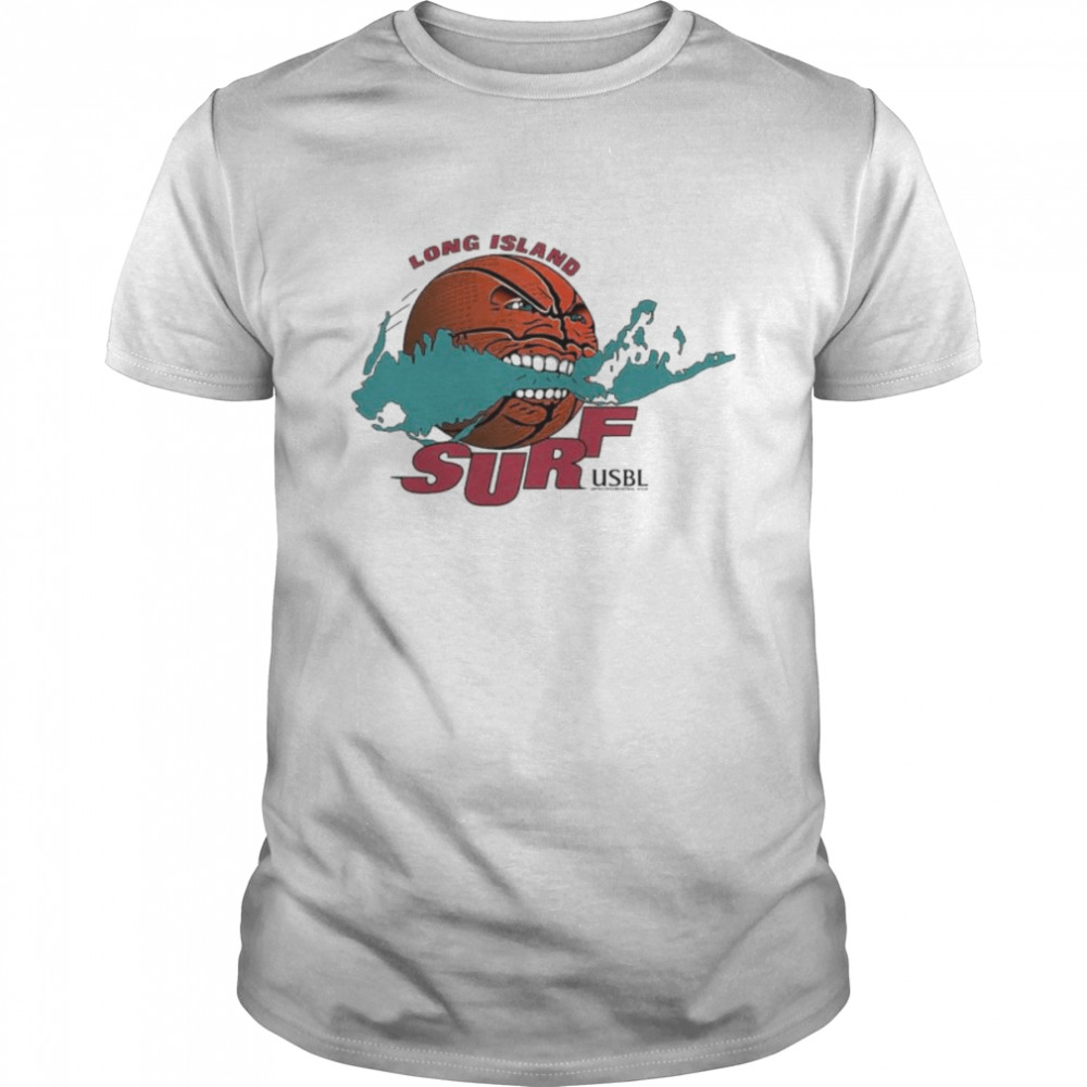 Awesome long Island Surf US basketball league team shirt