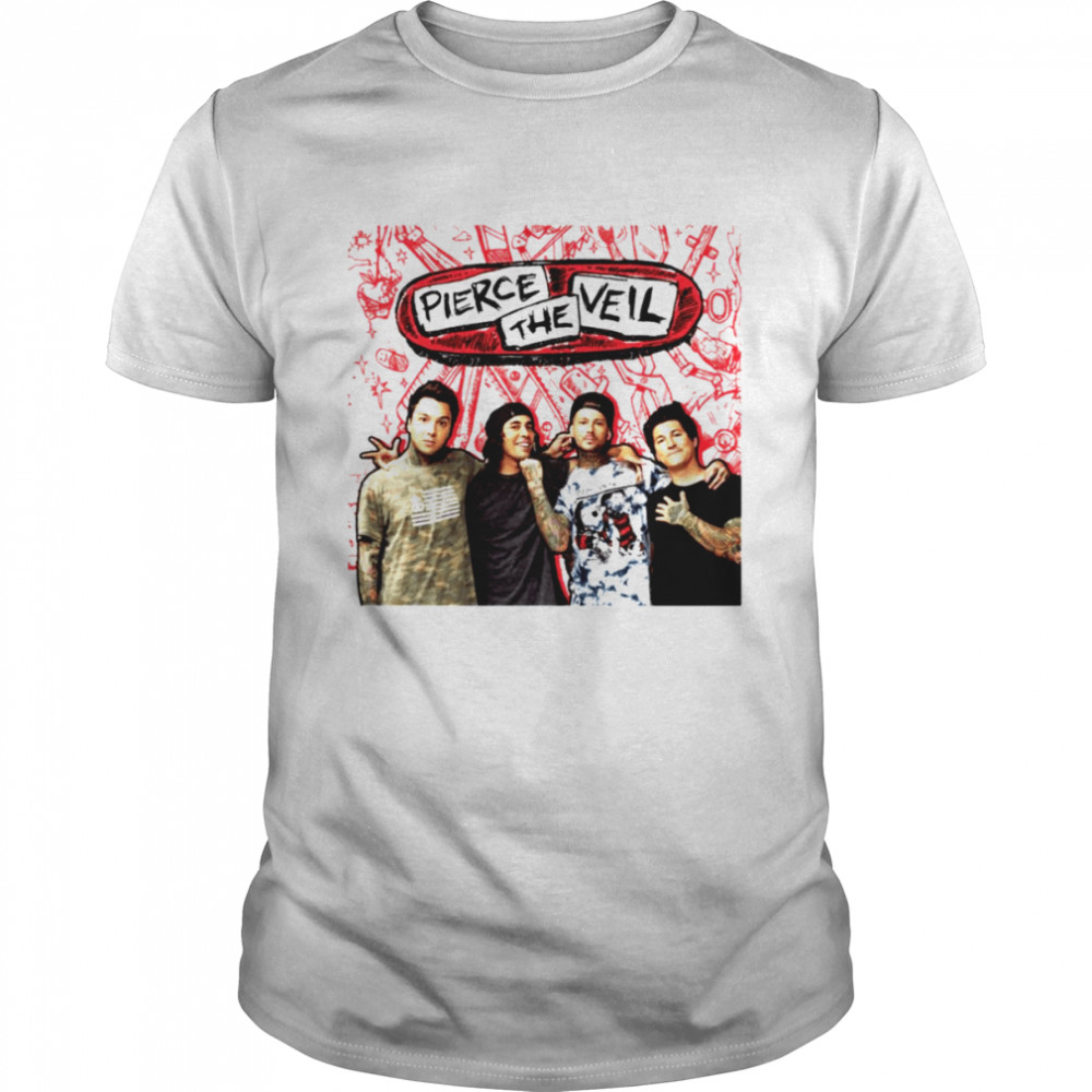 Band Members Pierce The Veil Poster shirt