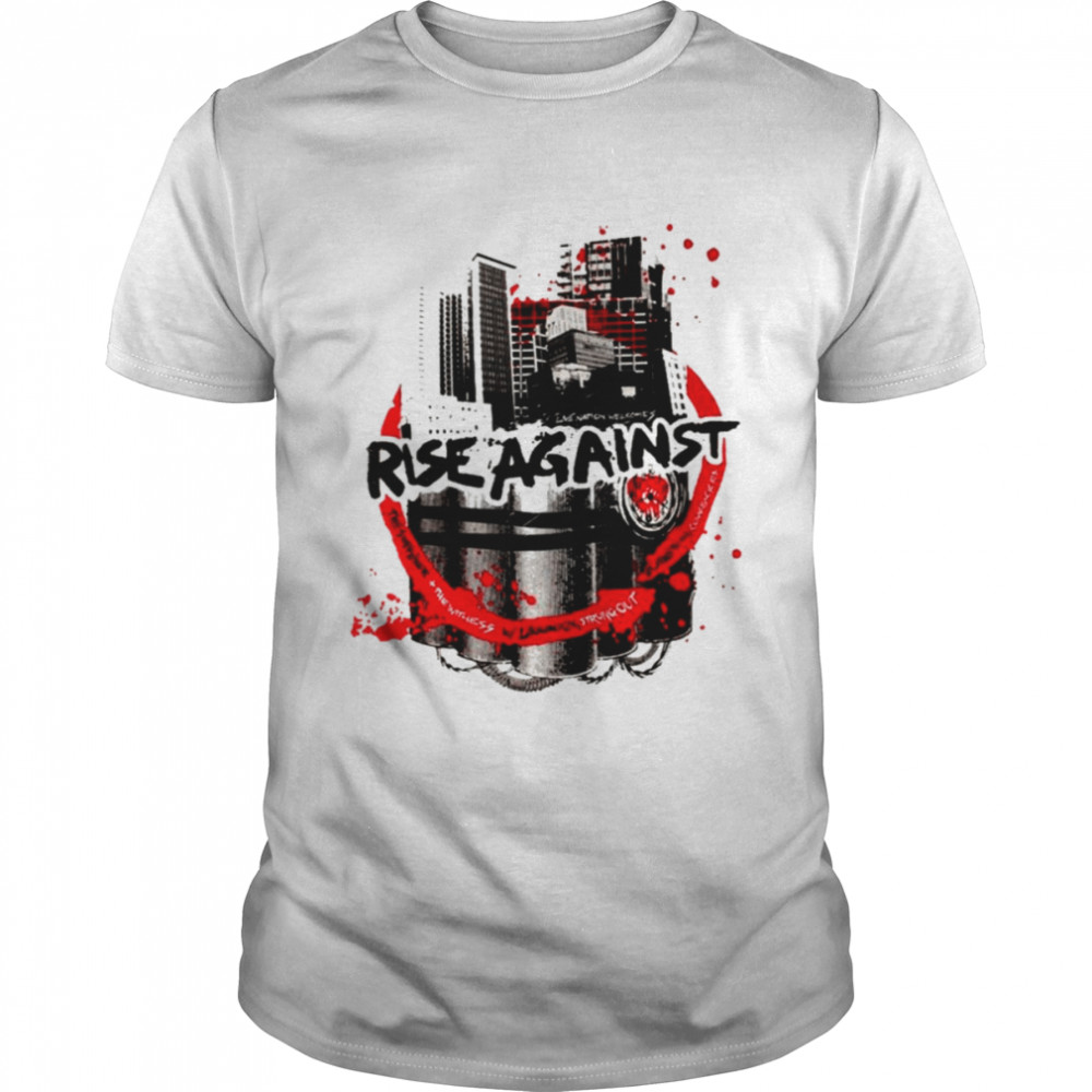 Band Punk Rock Rise Against shirt