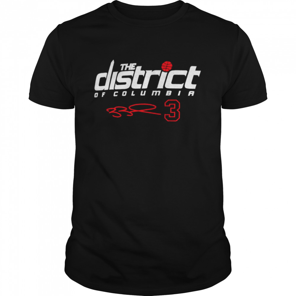 Bradley Beal Washington Wizards The District of Columbia shirt