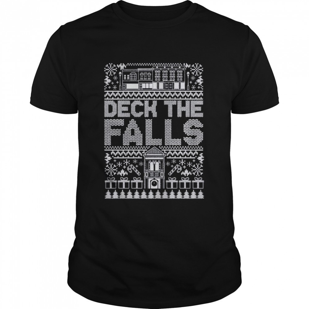 Deck the falls 2022 ugly Christmas shirt