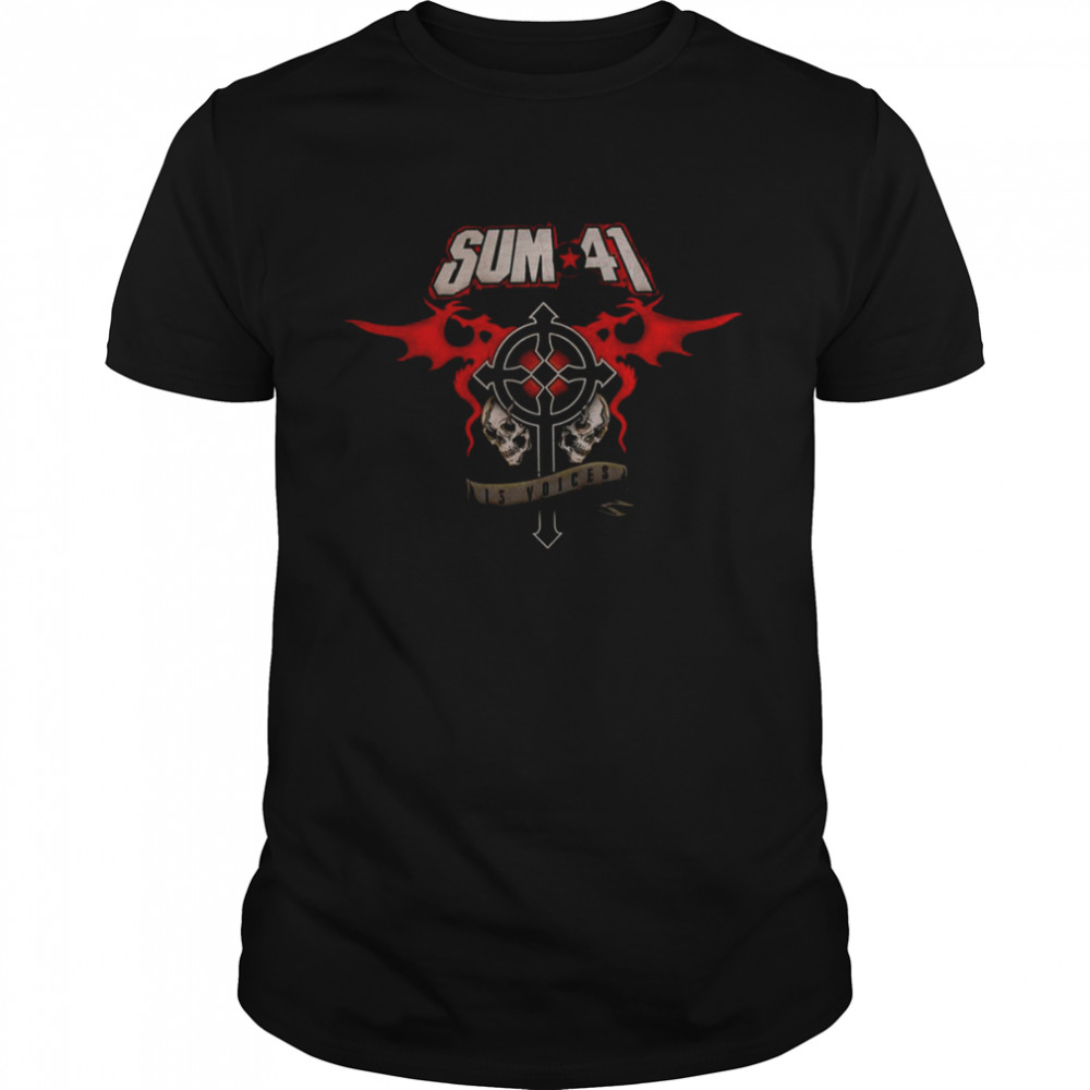 Illustration 13 Voices Sum 41 shirt