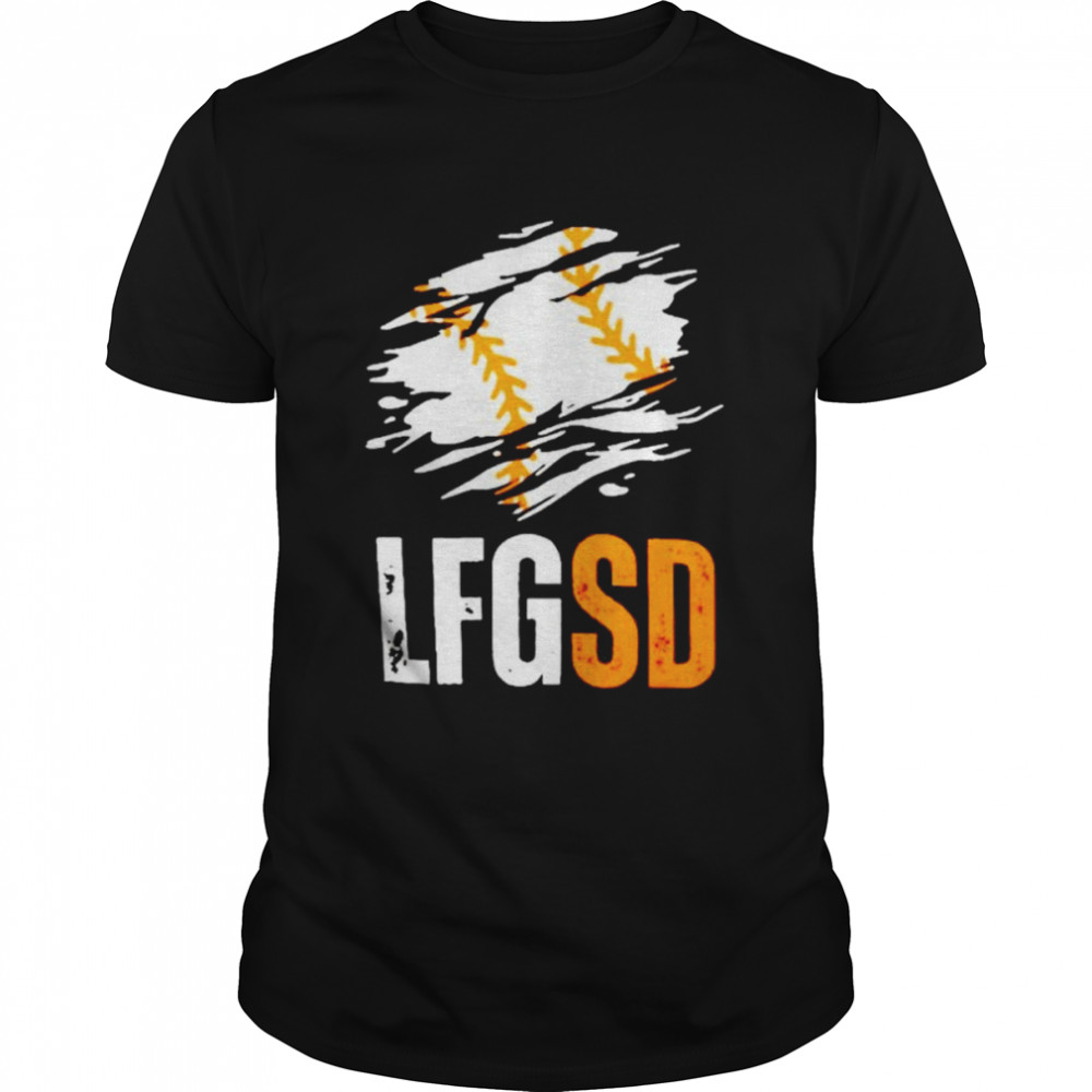 lFGSD baseball San Diego Padres shirt