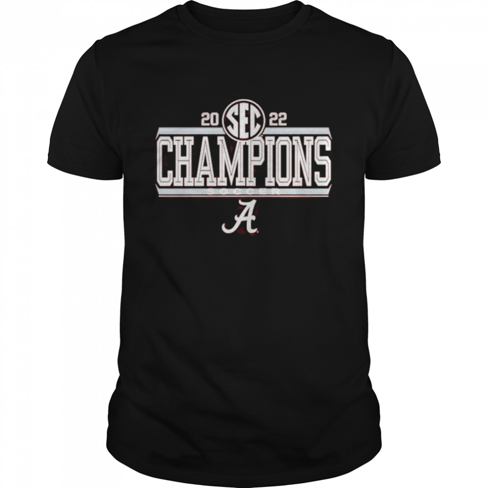 Men’s Blue 84 Crimson Alabama Crimson Tide 2022 Women’s Soccer SEC Regular Season Champions T-Shirt